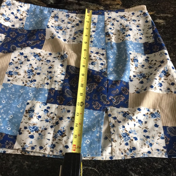 SHEIN Patchwork Skirt - Picture 4 of 6